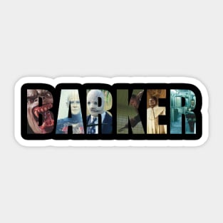 Clive Barker Sticker